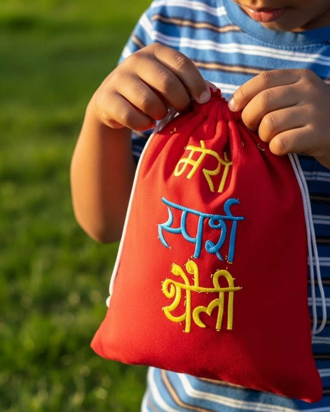 Sensory Touch Bag (Mera Sparsh Thaili) | Montessori Tactile Learning Toy for Focus, Memory & Sensory Development - Image 5