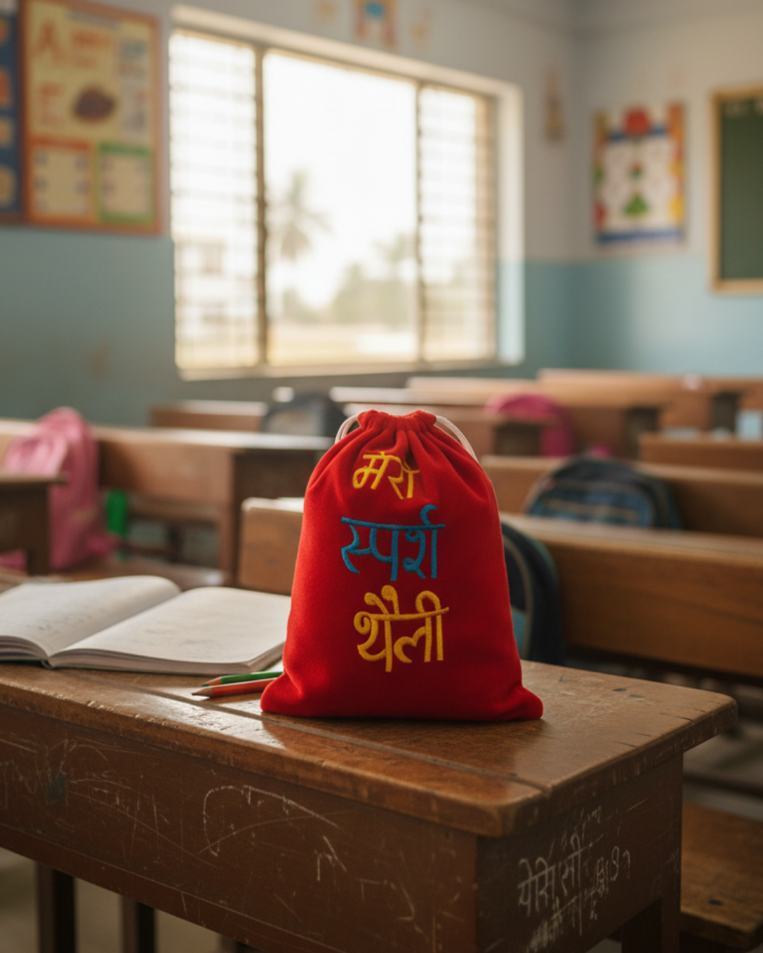 Sensory Touch Bag (Mera Sparsh Thaili) | Montessori Tactile Learning Toy for Focus, Memory & Sensory Development - Image 3